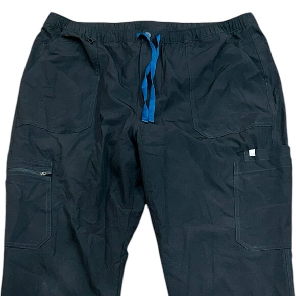FIGS Cairo Cargo Pants 2XL Tall Black Medical Healthcare‎ Nurse Hospital - Picture 2 of 9